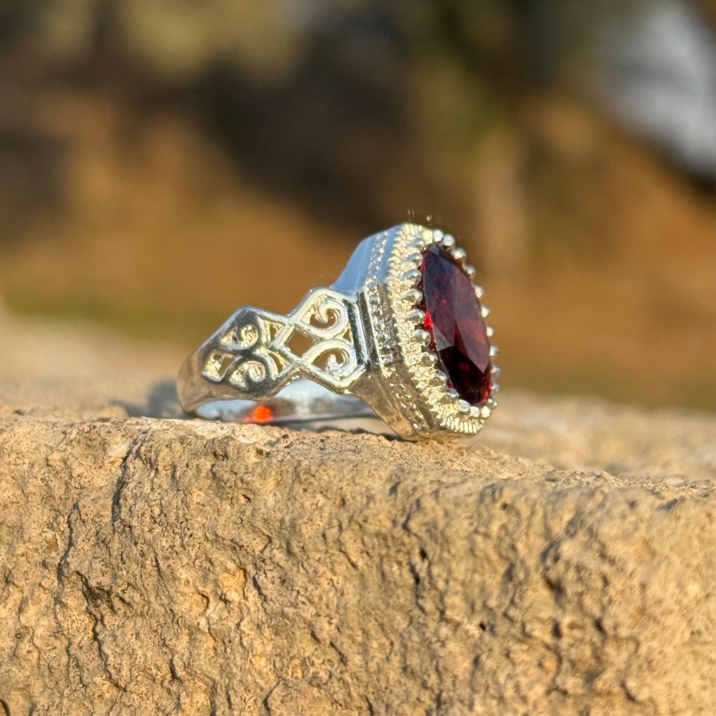 Special Combo — Ruby Zircon Ring + 5 Top-Selling Attar Perfume Kit | Free Home Delivery