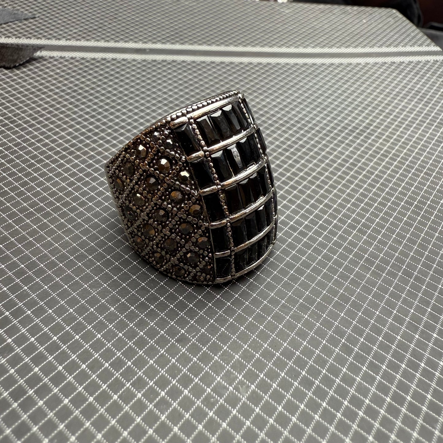 Black Zircon Turkish Ring with Free Home Delivery