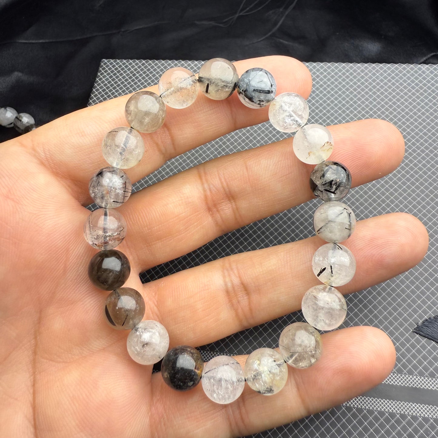High Quality Moh-e-Najaf Rutile Quartz Bracelet with Free Home Delivery