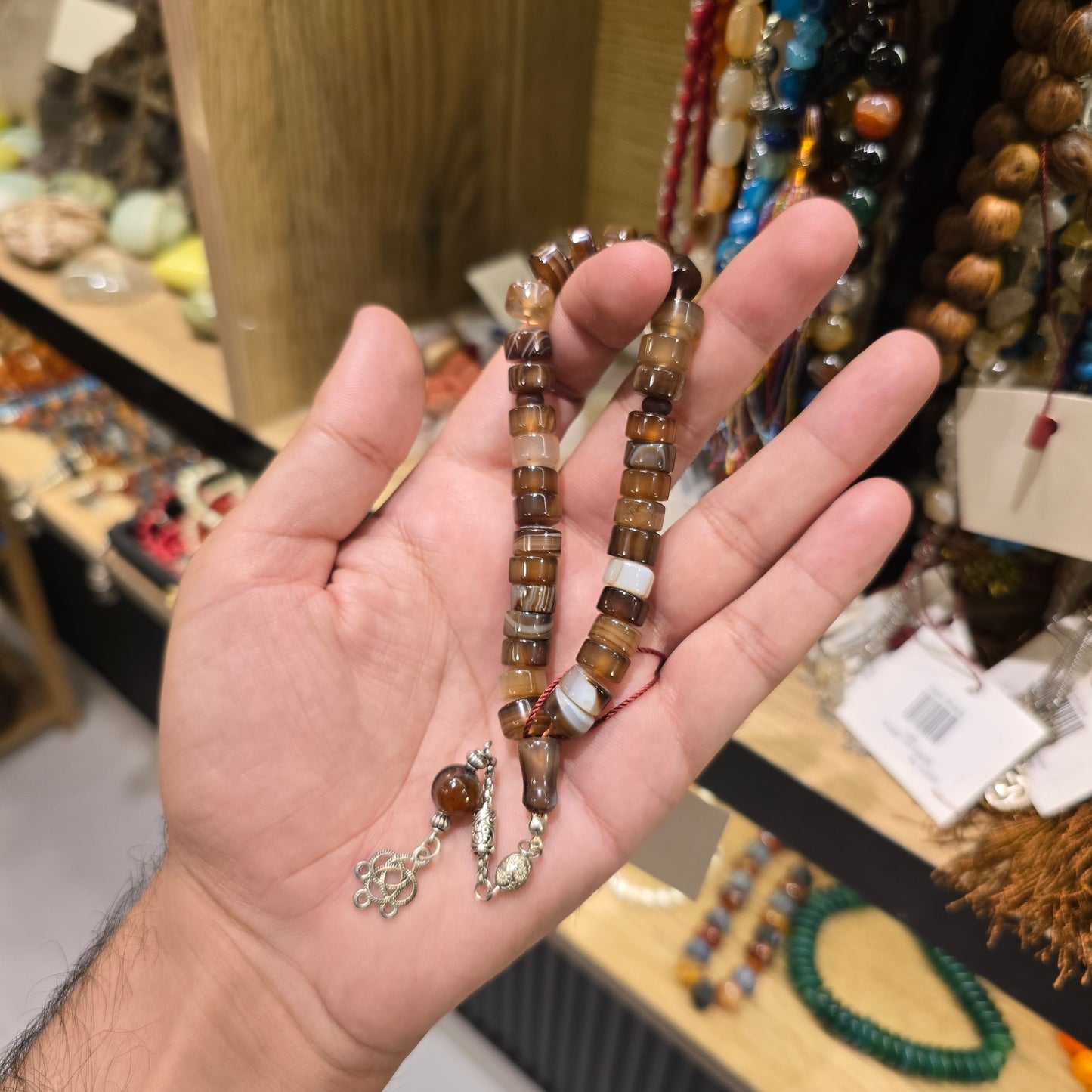 Sulamani Aqeeq Tasbih – 33 Prayer Beads with Free Home Delivery