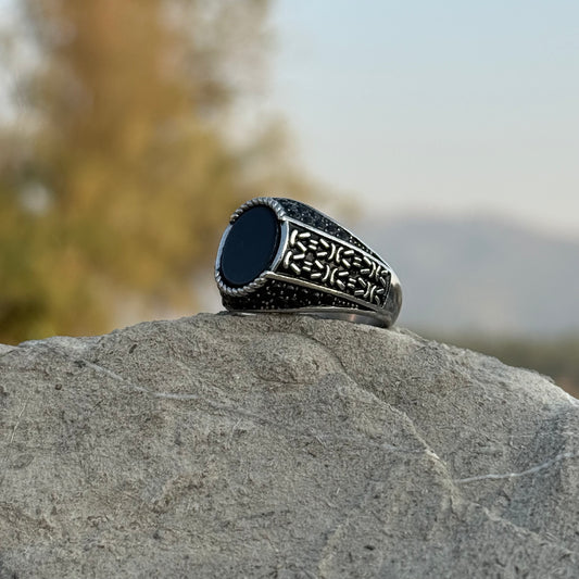 Special Combo Offer — Black Aqeeq Turkish Ring + 5 Premium Perfumes | Free Home Delivery