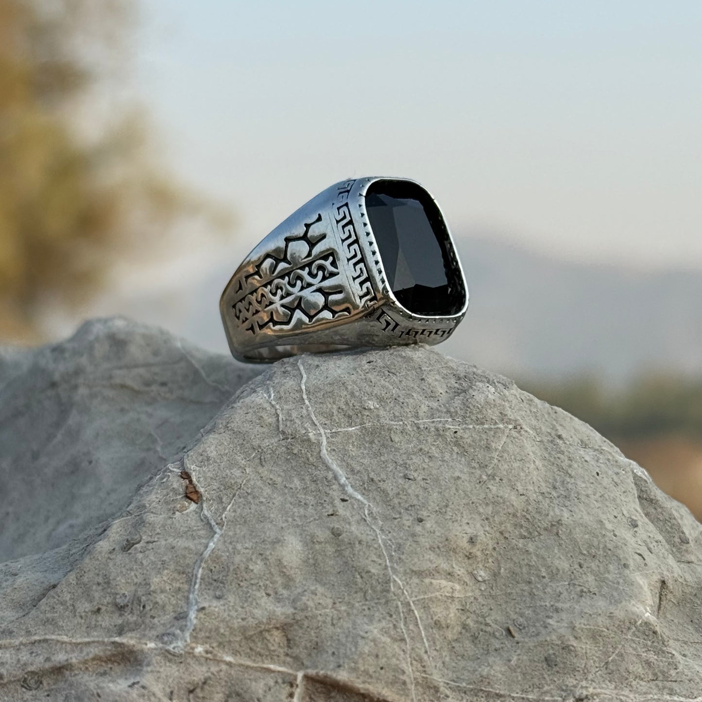 Special Combo Offer — Black Aqeeq Turkish Ring + 5 Premium Perfume Kit | Top-Selling Fragrances | Free Home Delivery