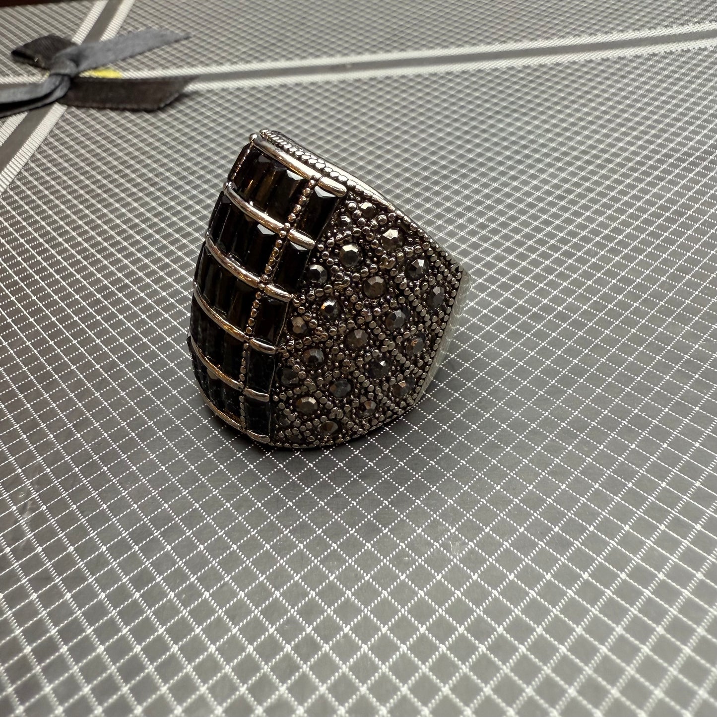 Black Zircon Turkish Ring with Free Home Delivery