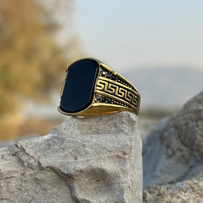 Special Combo Offer — Black Aqeeq Turkish Ring + 5 Premium Perfume Kit | Top-Selling Fragrances | Free Home Delivery