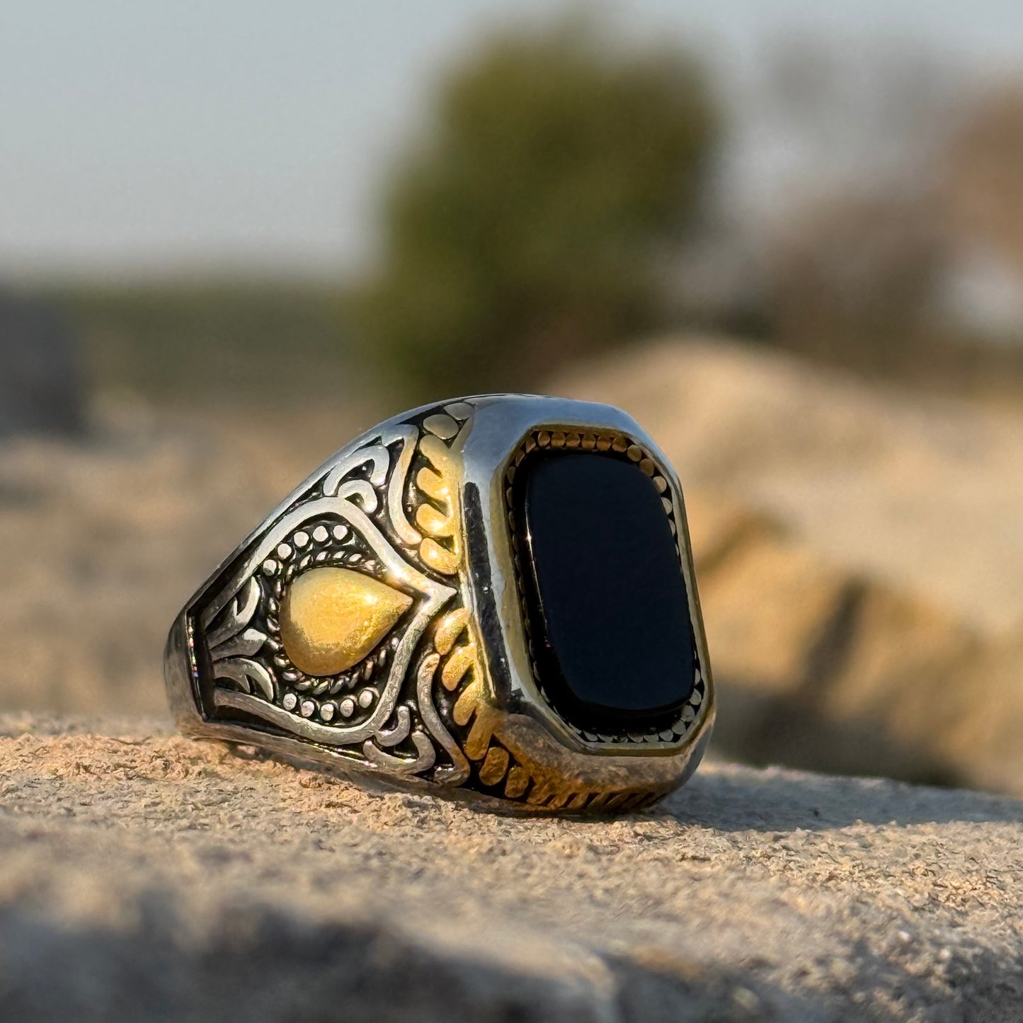 Special Combo Offer — Black Aqeeq Turkish Ring + 5 Premium Perfume Kit | Top-Selling Fragrances | Free Home Delivery