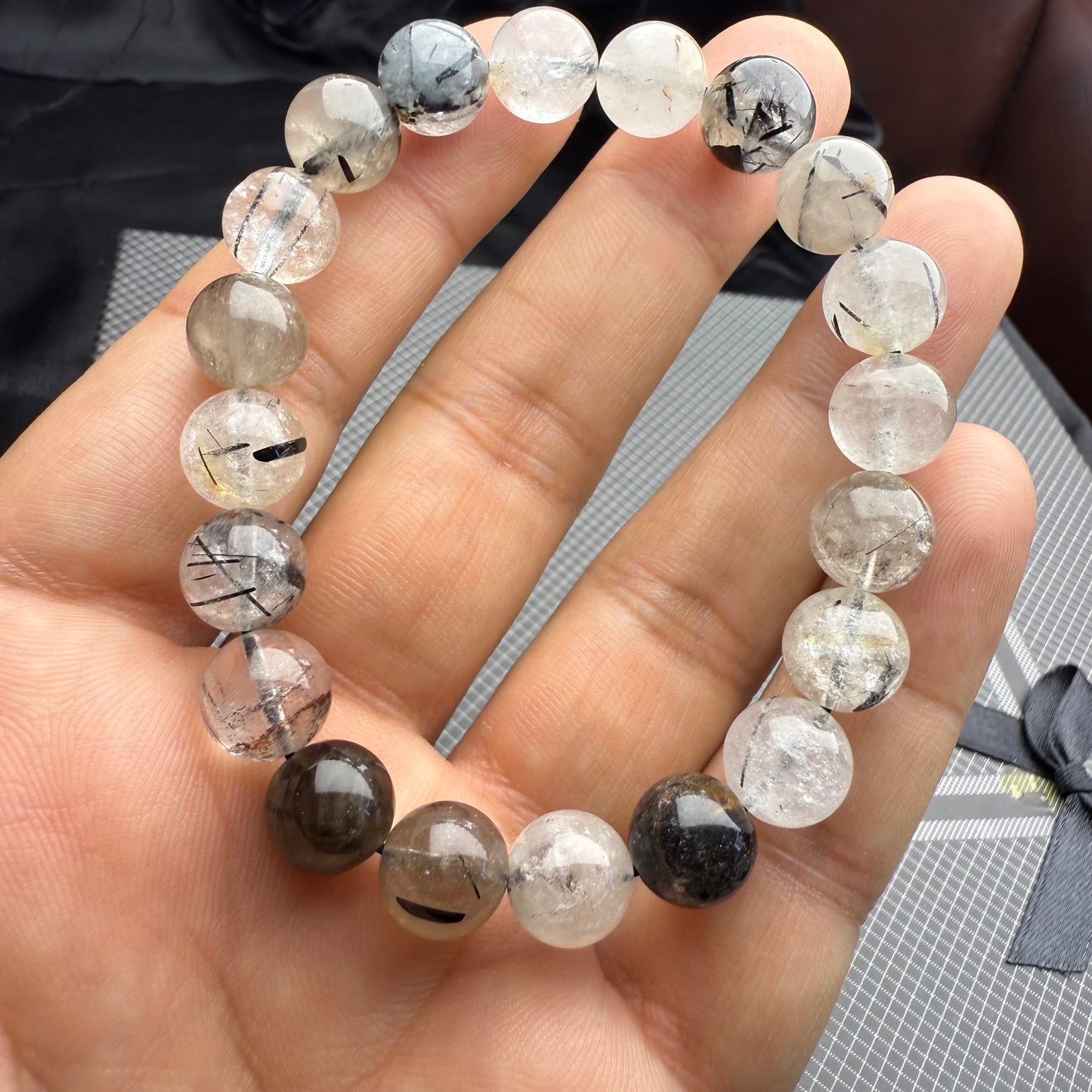 High Quality Moh-e-Najaf Rutile Quartz Bracelet with Free Home Delivery