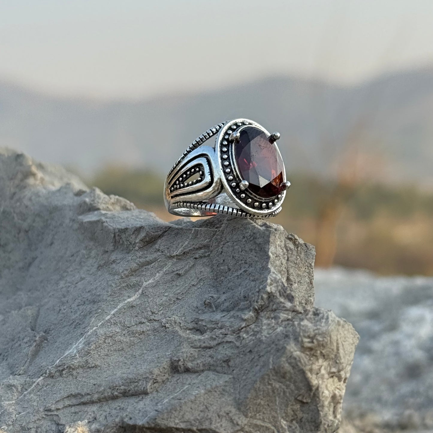 Special Combo — Ruby Zircon Ring + 5 Top-Selling Attar Perfume Kit | Free Home Delivery