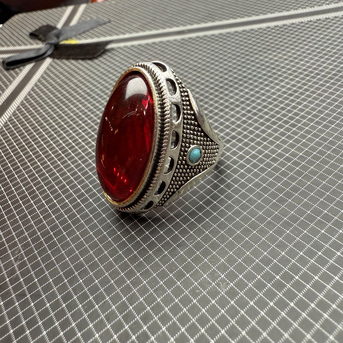 Anari Yaqoot Ring with Free Home Delivery