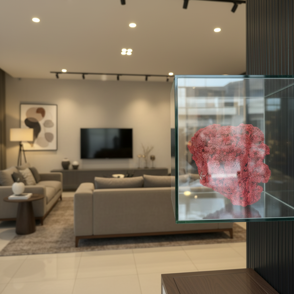 Natural Red Coral (Marjan) Specimen – 273 Grams