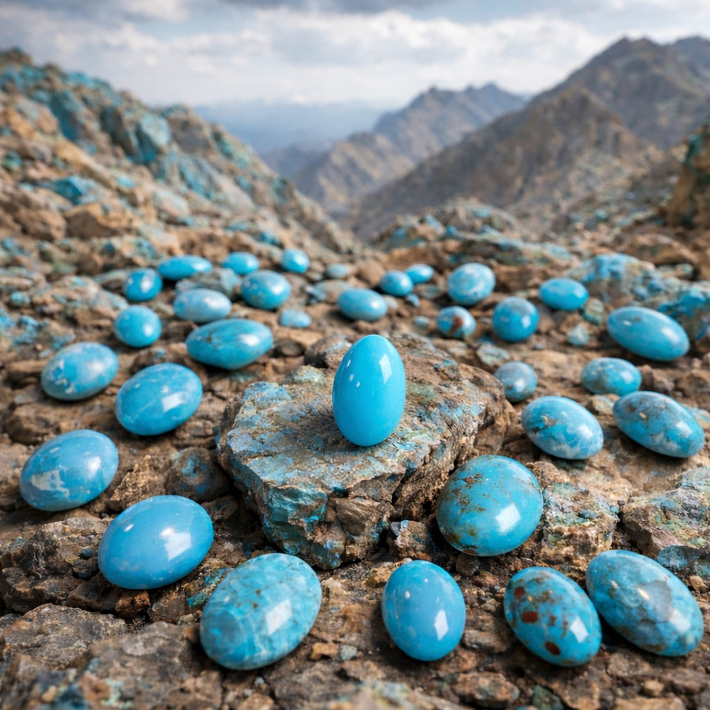 Authentic Irani Neshapuri Feroza (Turquoise) Gemstone – Natural & Original | Free Delivery