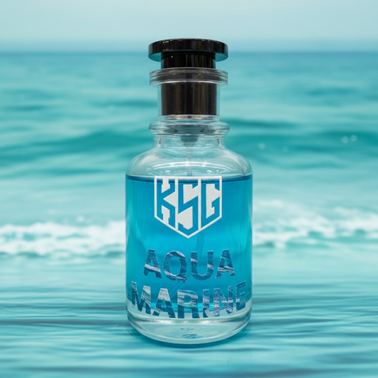 Aquamarine — 12-Hour Lasting Guarantee Fresh Blue Citrus Perfume + FREE Aqua Stone Tasbih & Free Delivery