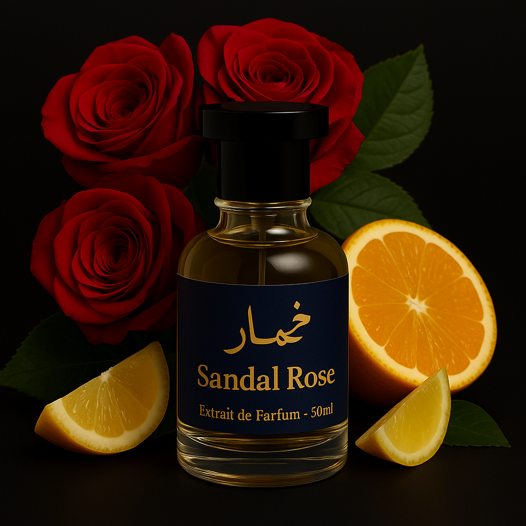 Sandal Rose 50ml – Floral (Extrait de Parfum, 50ml)