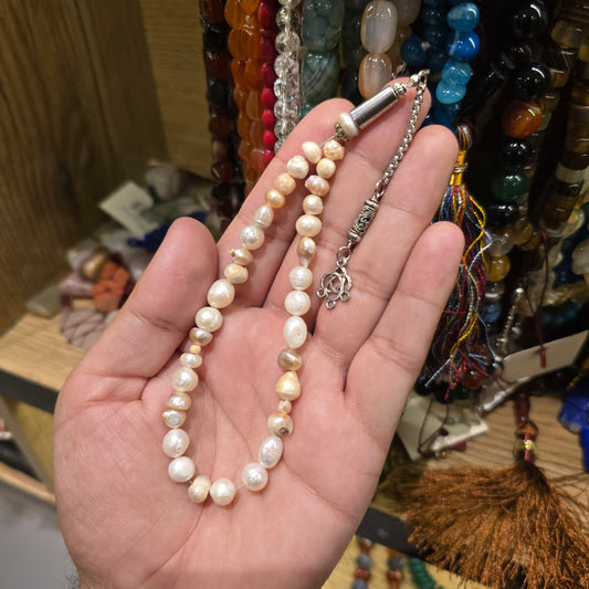 Motya Pearl Tasbih – 33 Prayer Beads