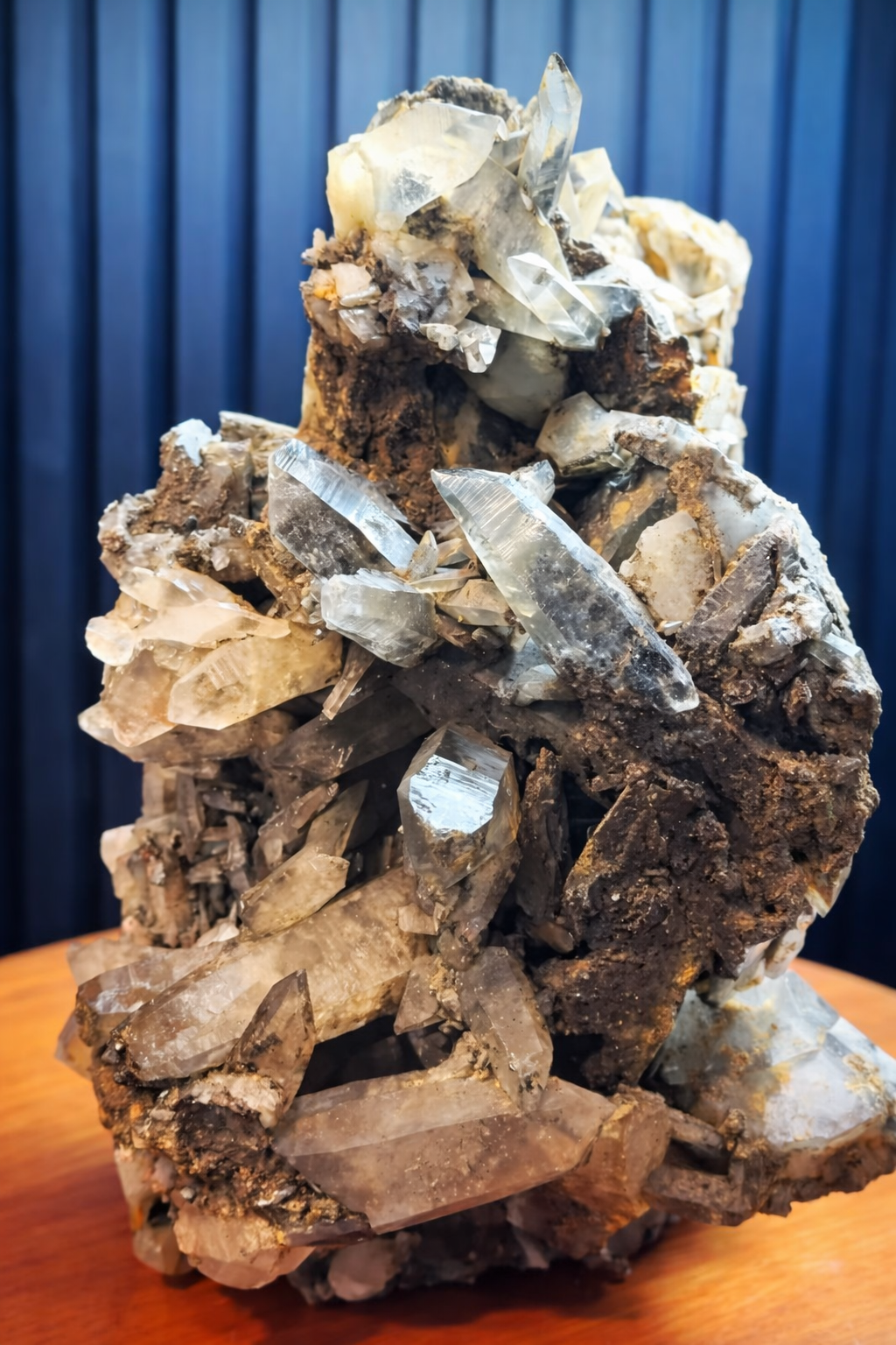 Natural Quartz Crystal Cluster – Decorative Mineral Specimen For Home decor and office