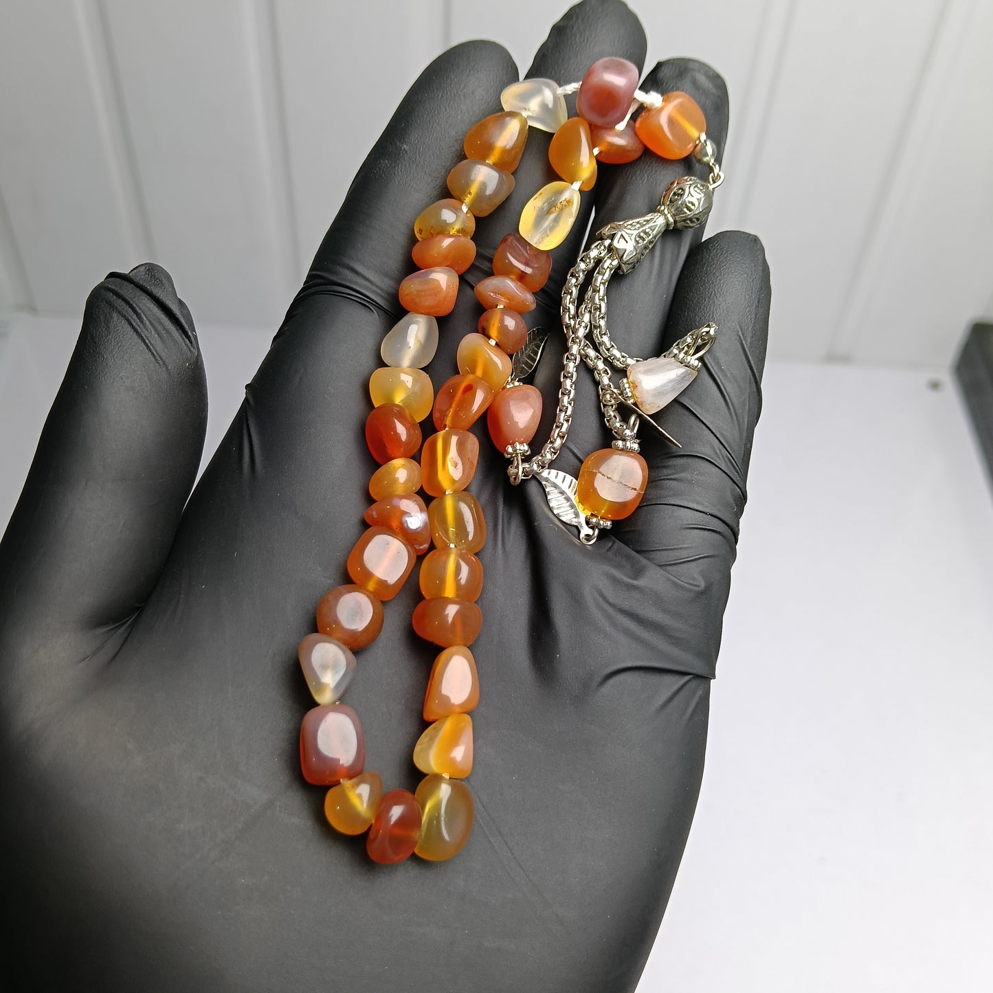 Yamani Aqeeq Tasbih – 33 Natural Prayer Beads with Free Home Delivery