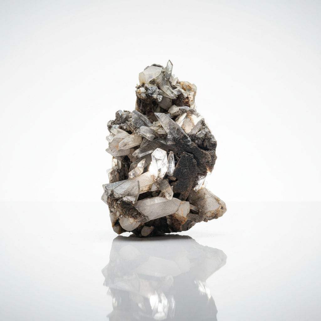 Natural Quartz Crystal Cluster – Decorative Mineral Specimen For Home decor and office