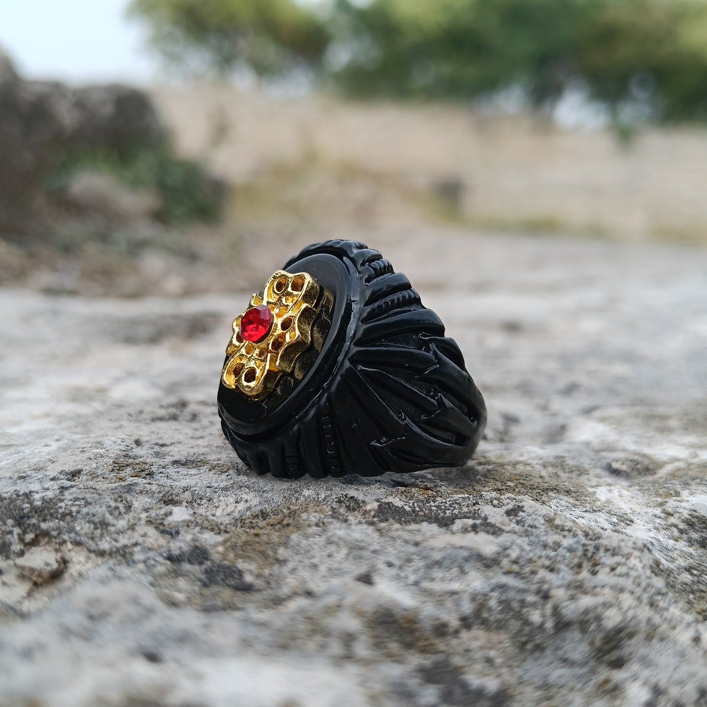 Beautiful Stunning Zircon Stone Ring – Order Now with Free Home Delivery