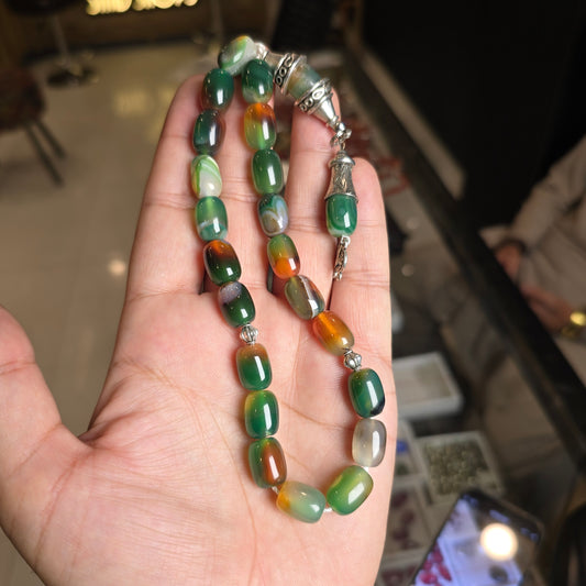Elegant Multi-Colour Stone Tasbih – FREE Home Delivery
